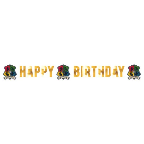 Γιρλάντα Happy Birthday Harry Potter 1,80m