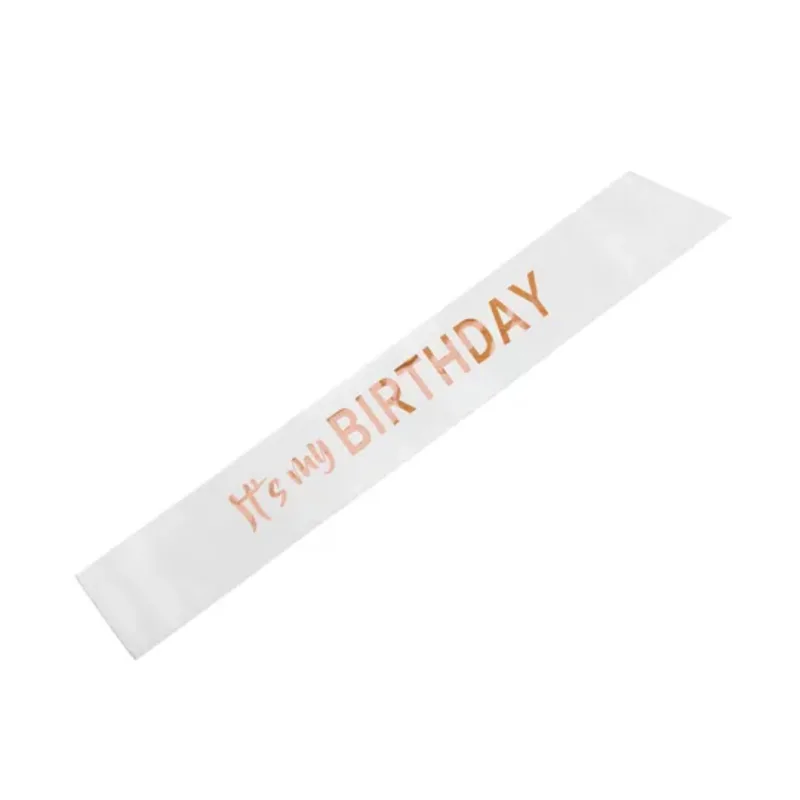 Λευκή Κορδέλα Πάρτυ - It's my Birthday
