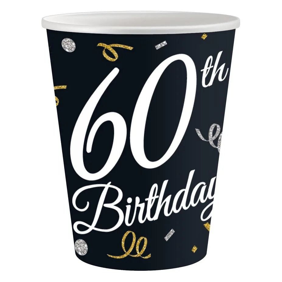 Ποτήρια 60th Birthday (6 τεμ)