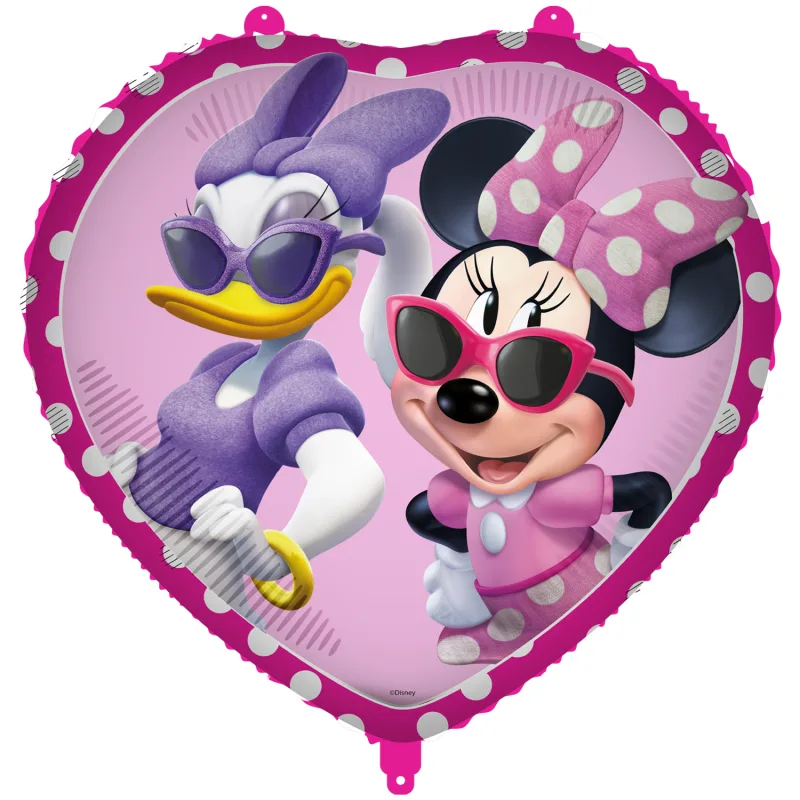 18" Μπαλόνι Καρδιά Minnie &amp; Daisy