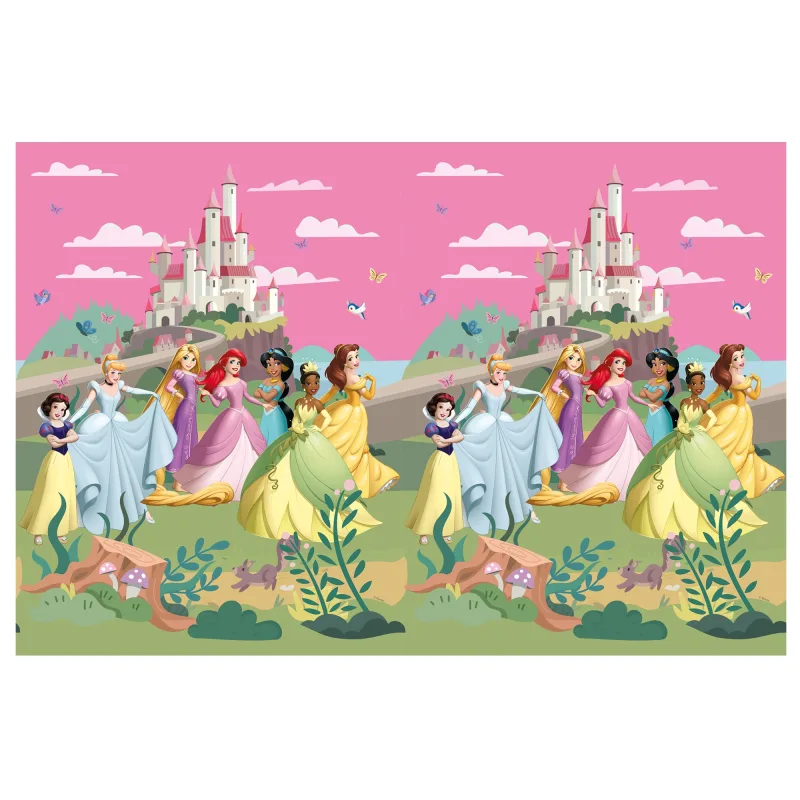 Τραπεζομάντηλο Πριγκίπισσες Disney πλαστικό (120x180 εκ)