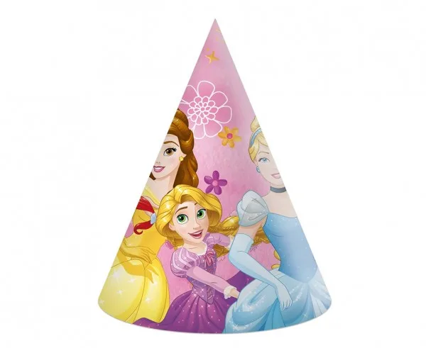 Καπελάκια πάρτυ Πριγκίπισσες Disney (6 τεμ)
