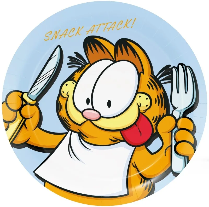 Πιάτα Πάρτυ – Garfield (8 τεμ)