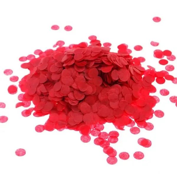 Κόκκινο Χάρτινο Κομφετί 1cm (15gr)