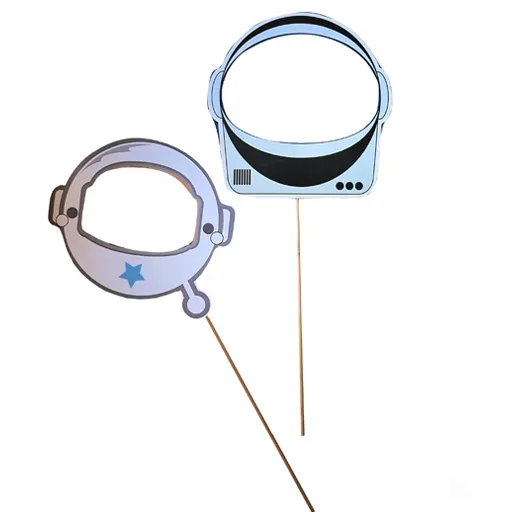 Σετ Στικάκια Photo booth Διάστημα (2 τεμ)