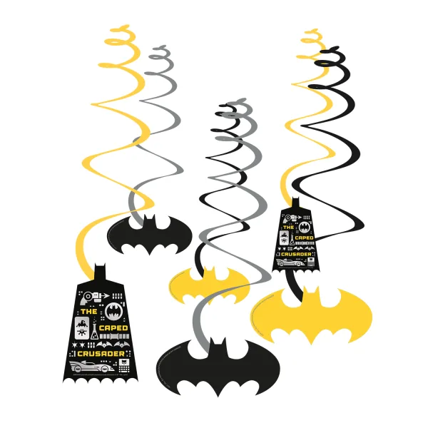 Swirl Διακοσμητικά Oροφής Batman (6 τεμ)