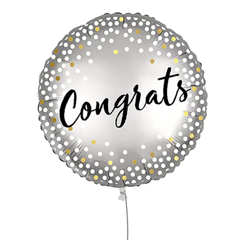 18'' Μπαλόνι Αποφοίτησης Congrats