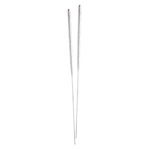 Στικάκια Sparkles 18cm - Ασημί Glitter (10 τεμ)