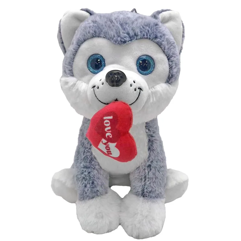 Λούτρινο Χάσκυ ''Love You'' 30cm