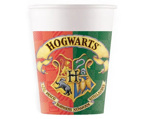 Ποτήρια οίκοι Hogwarts (8 τεμ)