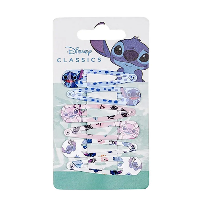 Κοκκαλάκια μαλλιών Stitch (6 τεμ)