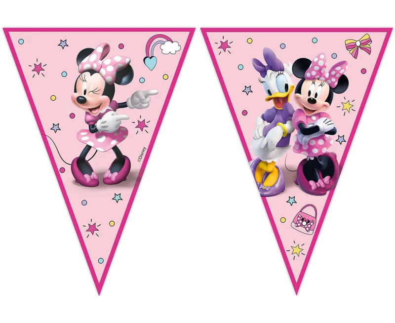 Τριγωνικά Σημαιάκια Minnie Junior 230cm