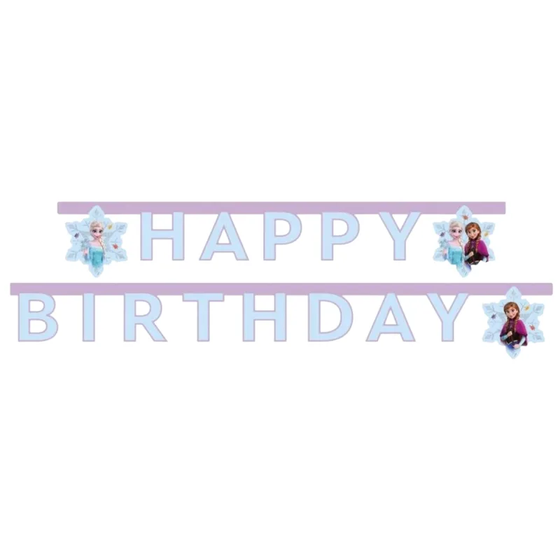 Γιρλάντα Happy Birthday - Frozen (200cm)