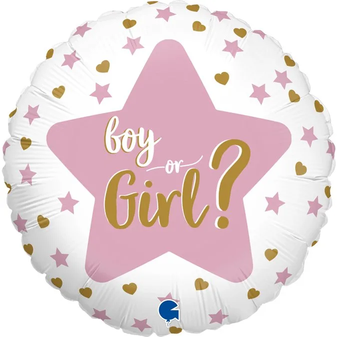 18" Μπαλόνι "Boy or Girl" Gender Reveal
