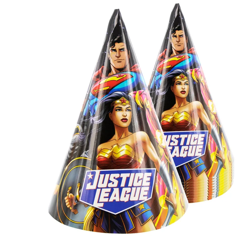 Καπελάκια πάρτυ Justice League (10 τεμ)