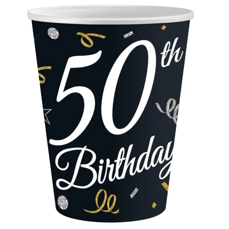Ποτήρια 50th Birthday (6 τεμ)
