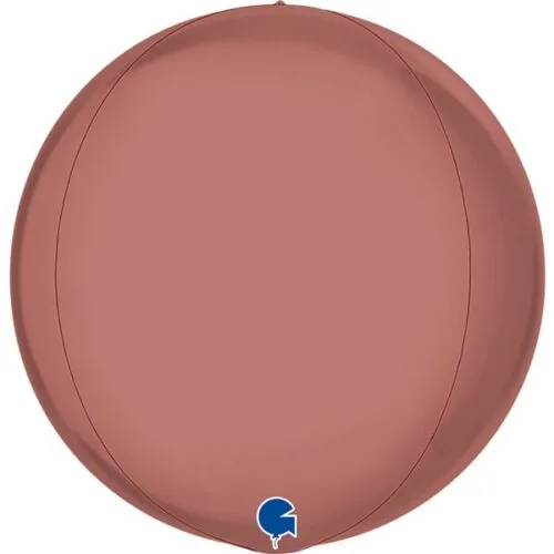 15" Rose Orbz Μπαλόνι