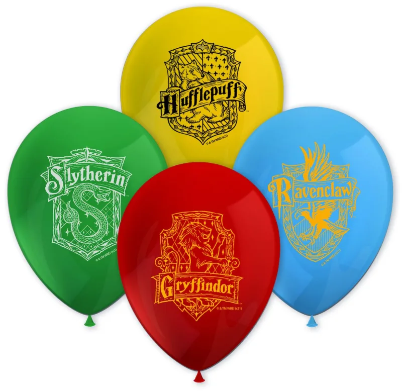 Λάτεξ μπαλόνια Harry Potter Hogwarts (8 τεμ)