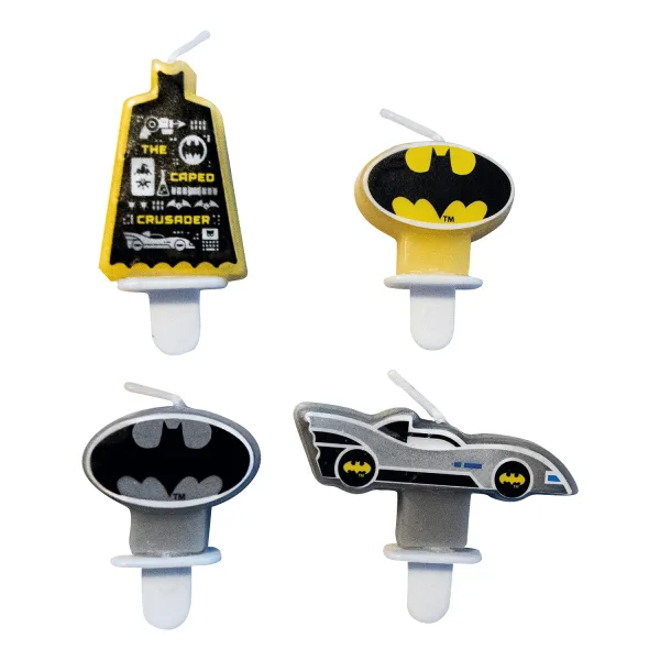 Κεράκια φιγούρες Batman (4 τεμ)