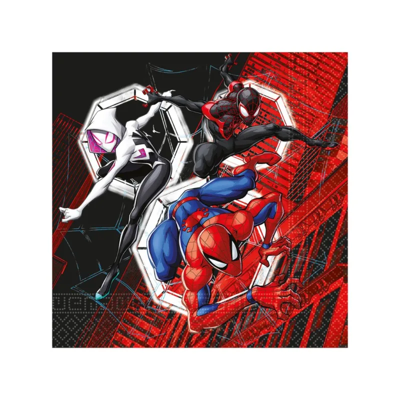 Χαρτοπετσέτες Spiderman - World of Web (20 τεμ)
