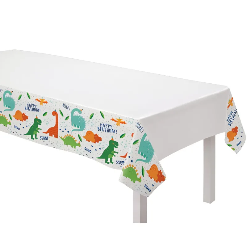 Τραπεζομάντηλο Dino-Mite πλαστικό (243x137cm)