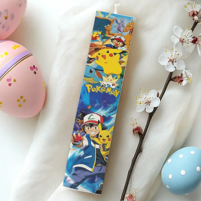 Λαμπάδα Pokemon Τυπωμένη