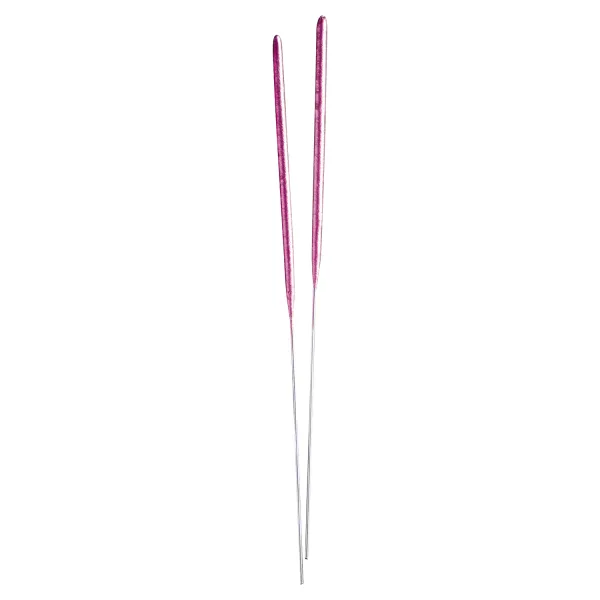 Στικάκια Sparkles 18cm - Ροζ Glitter (10 τεμ)