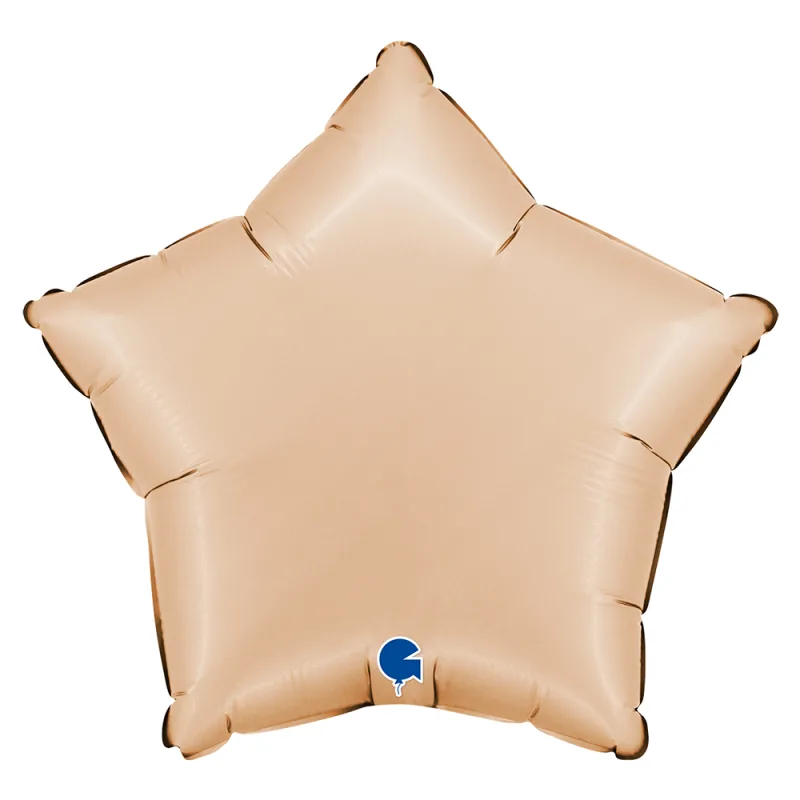 18″ Μπαλόνι Aστέρι Nude Satin