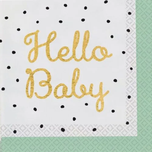 Χαρτοπετσέτες Hello Baby (16 τεμ)