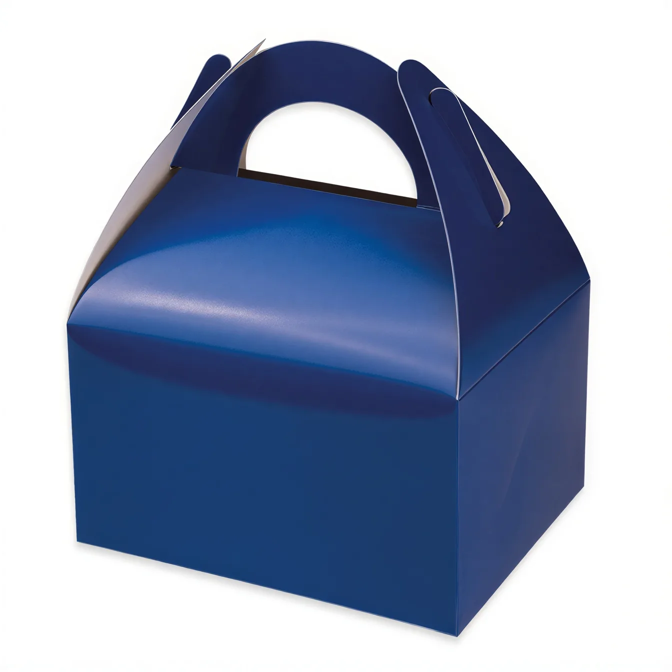 Μπλε Lunch Box – Χάρτινα Κουτάκια Φαγητού (6 τεμ)