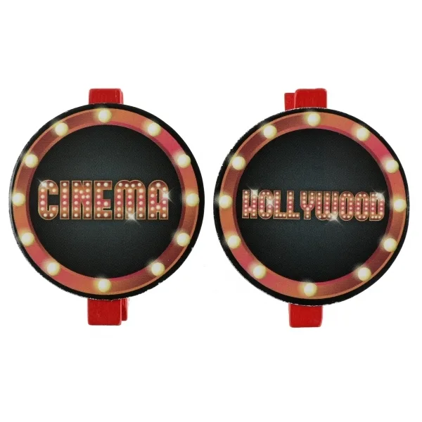 Διακοσμητικά Μανταλάκια Hollywood (6 τεμ)