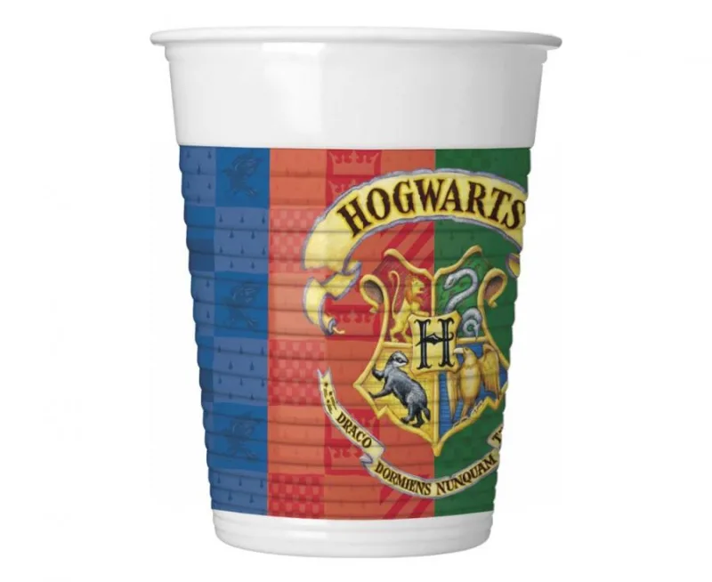 Πλαστικά Ποτήρια πάρτυ - Harry Potter (8 τεμ)