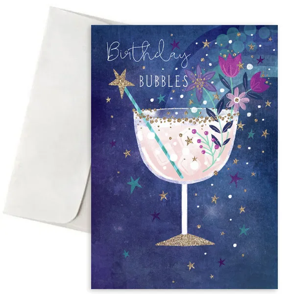 Κάρτα Γενεθλίων - Birthday Bubbles