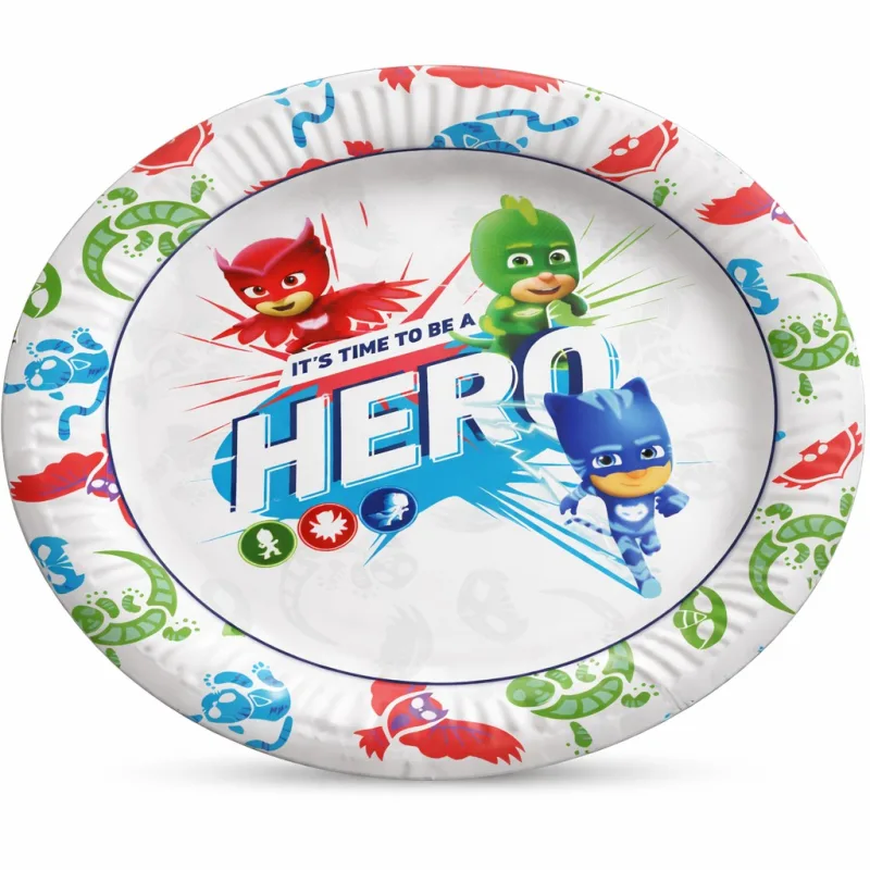 Πιάτα Πάρτυ Pj Masks (8 τεμ)