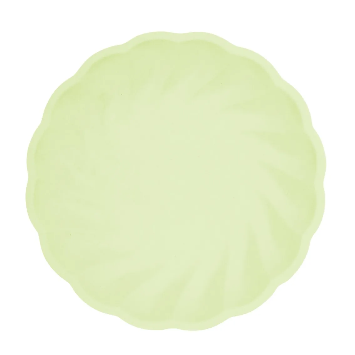 Πιάτα γλυκού Vert Décor πράσινα (6 τεμ)