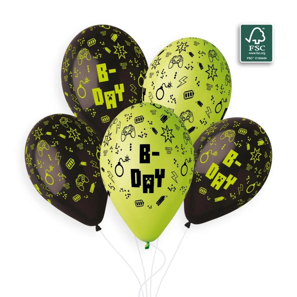 13" Μπαλόνια TNT - Birthday (25 τεμ)