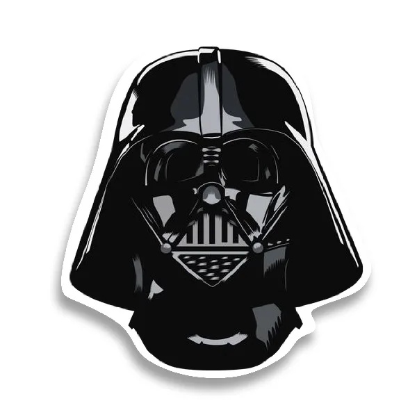 Διακοσμητική ξύλινη φιγούρα Darth Vader
