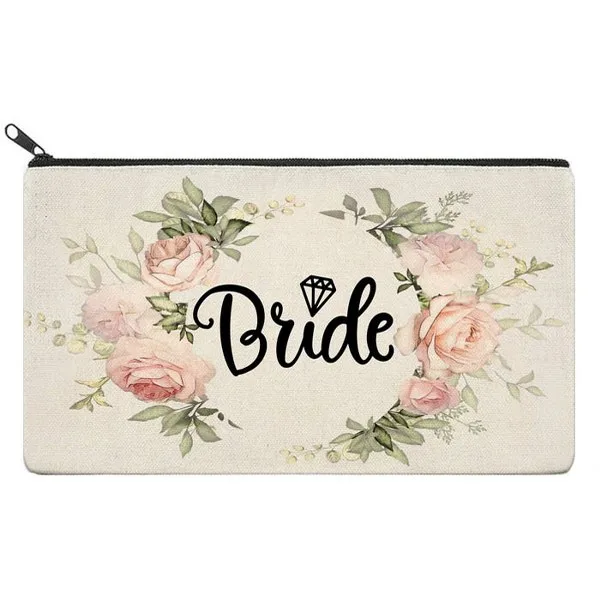 Τσαντάκι "Bride" φλοράλ