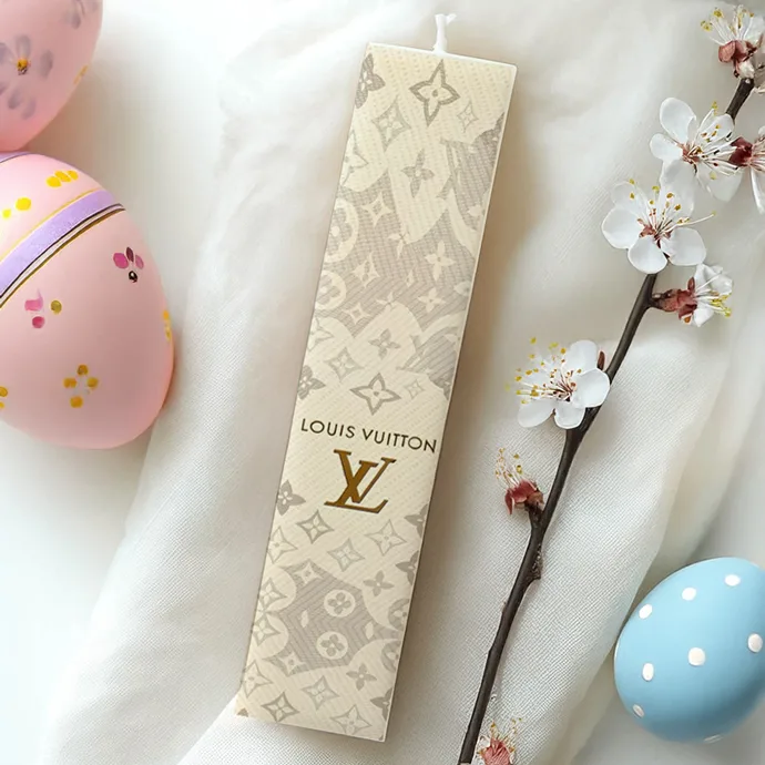 Λαμπάδα Louis Vuitton Τυπωμένη