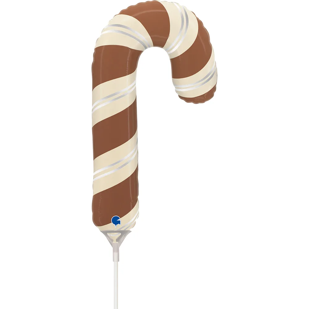 14'' Mini Shape Μπαλόνι Chocolate Candy Cane