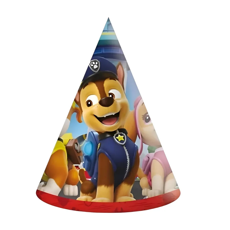 Καπελάκια πάρτυ Paw Patrol - Rescue Heroes (6 τεμ.)