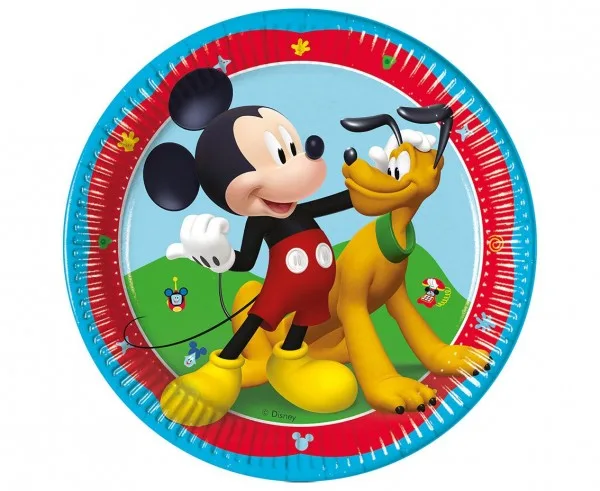Πιάτα γλυκού Mickey Rock the House (8 τεμ)