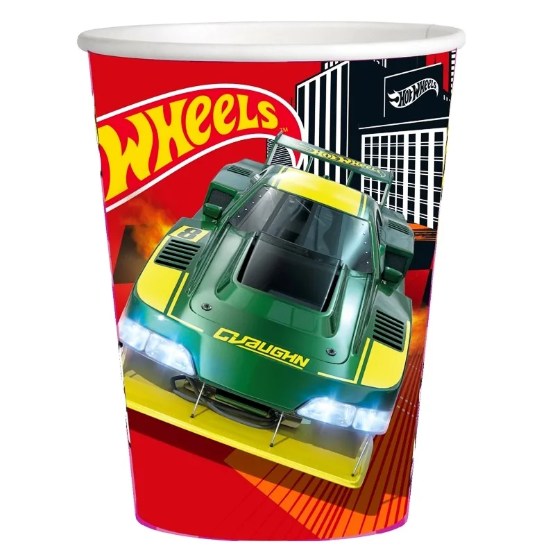 Χάρτινα Ποτήρια – Hot Wheels (8 τεμ)