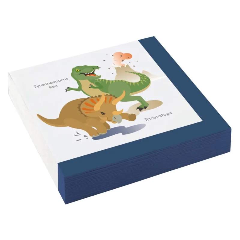 Χαρτοπετσέτες φαγητού Happy Dinosaur (20 τεμ)