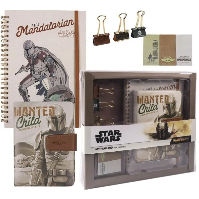 Σετ χαρτικών Star Wars The Mandalorian (8 τεμ)