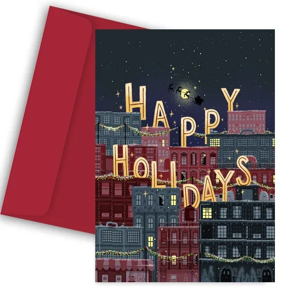 Χριστουγεννιάτικη Κάρτα - Happy Holidays