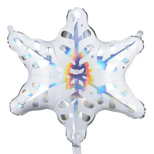 26" Μπαλόνι Χιονονιφάδα Holographic