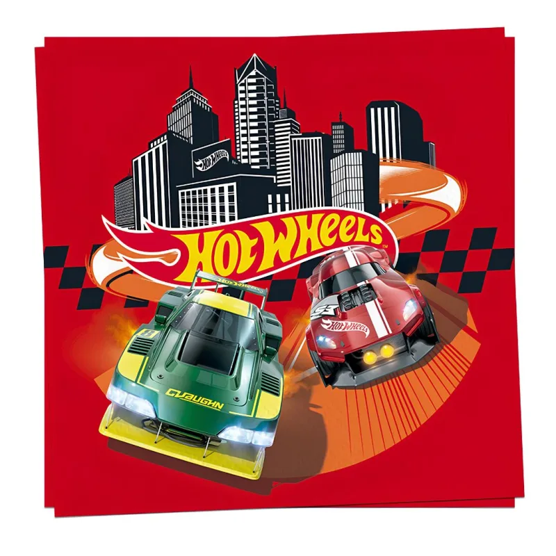 Χαρτοπετσέτες – Hot Wheels (20 Τεμ)