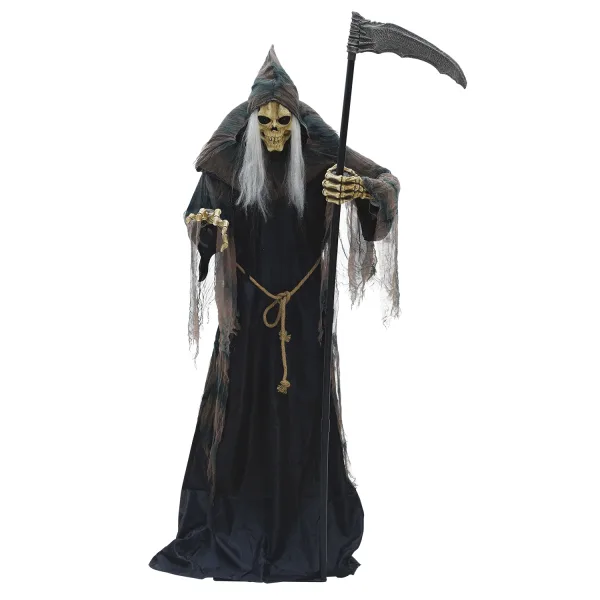 Animatronic XL Φιγούρα Halloween - Χάρος με Δρεπάνι 182cm