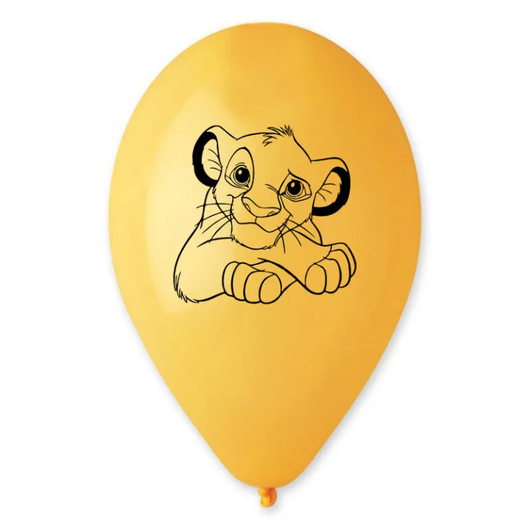 13" Μπαλόνι τυπωμένο Lion King (25 τεμ)